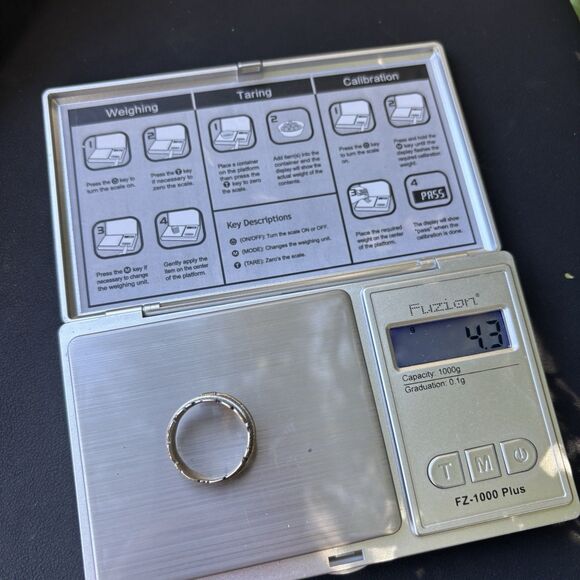 Ring Feather Wrap 925 Sterling Silver Adjustable - Picture 7 of 7